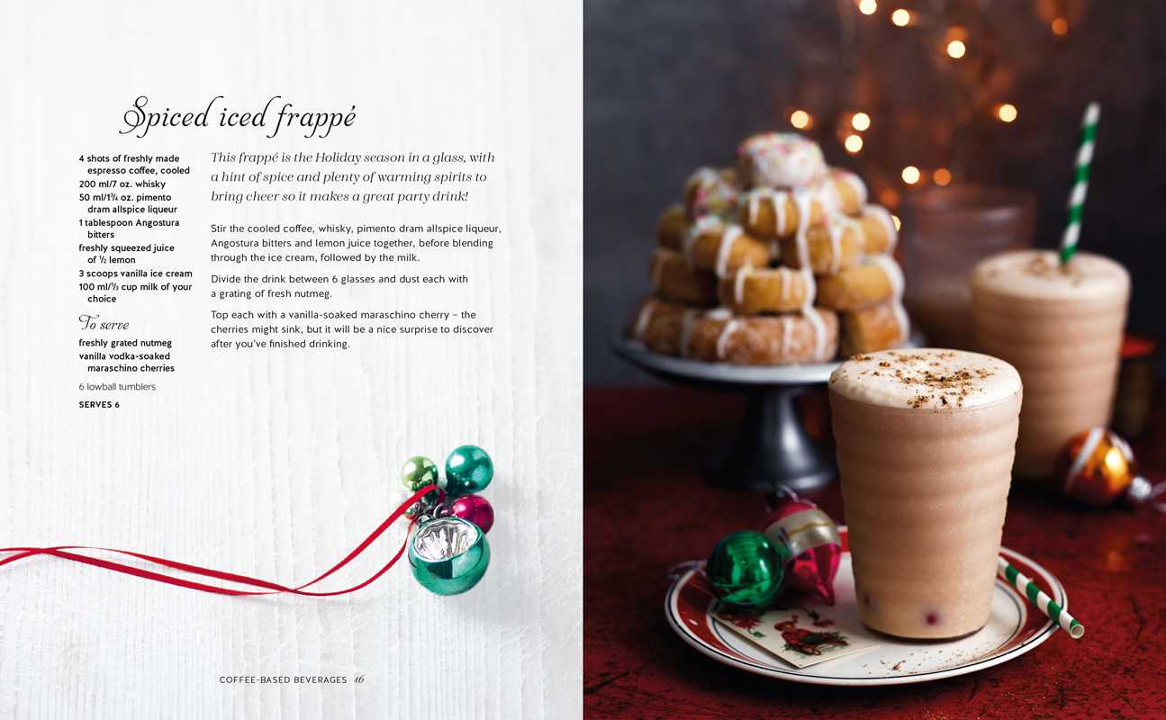 Festive Coffee Shop Drinks by Hannah Miles