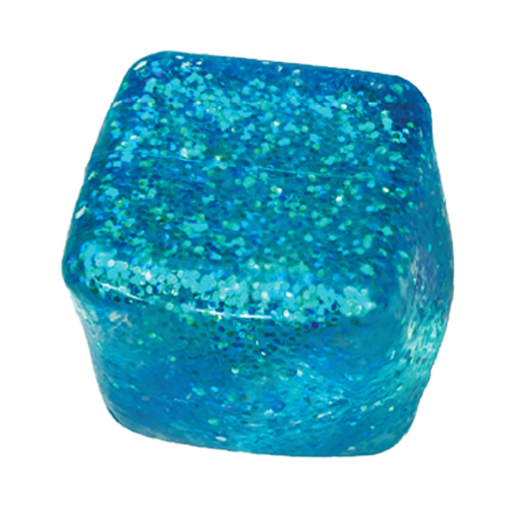 Fun Doh Glow-in-the-Dark Squishy Sparkle Cube