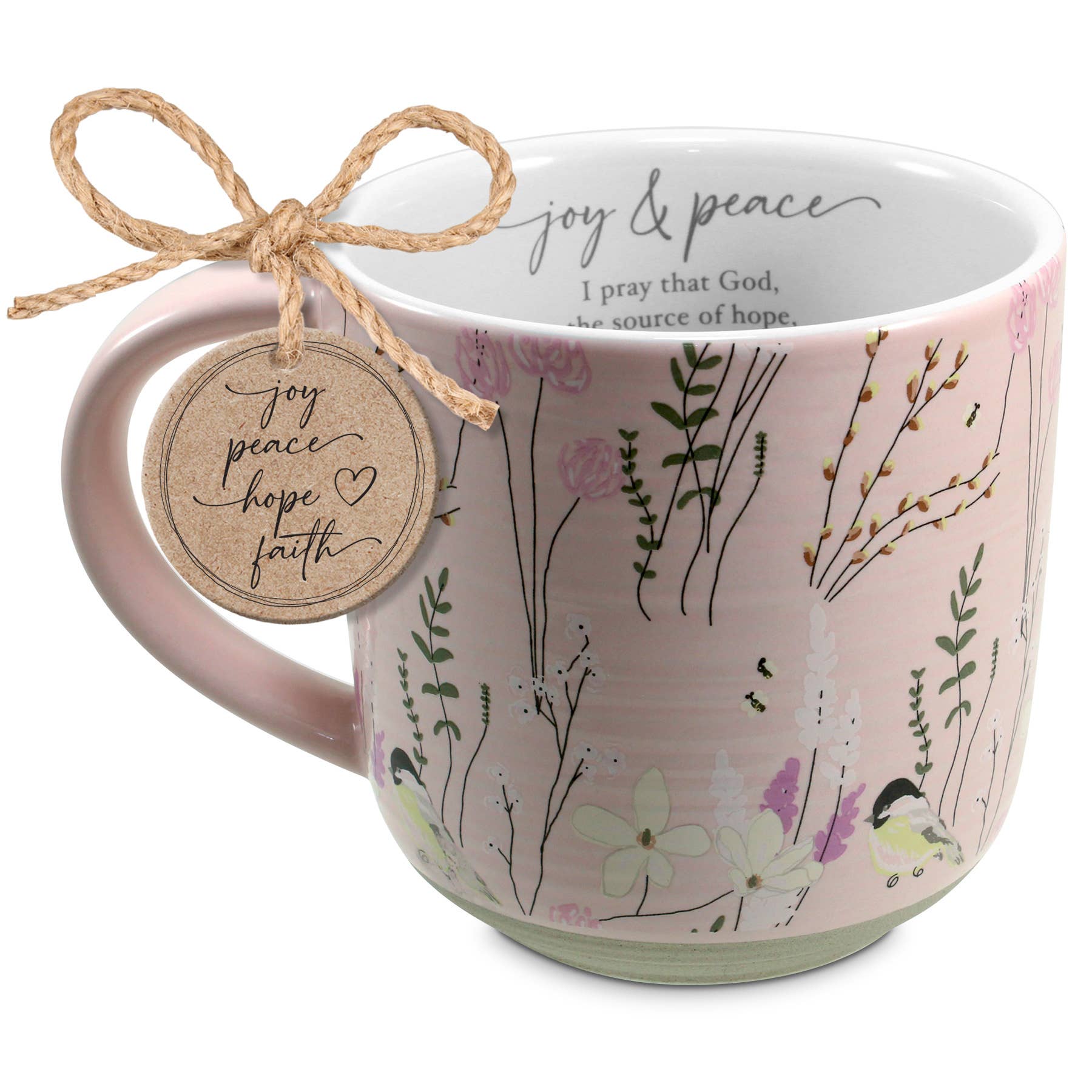 Spring Garden Joy Peace Coffee Mug