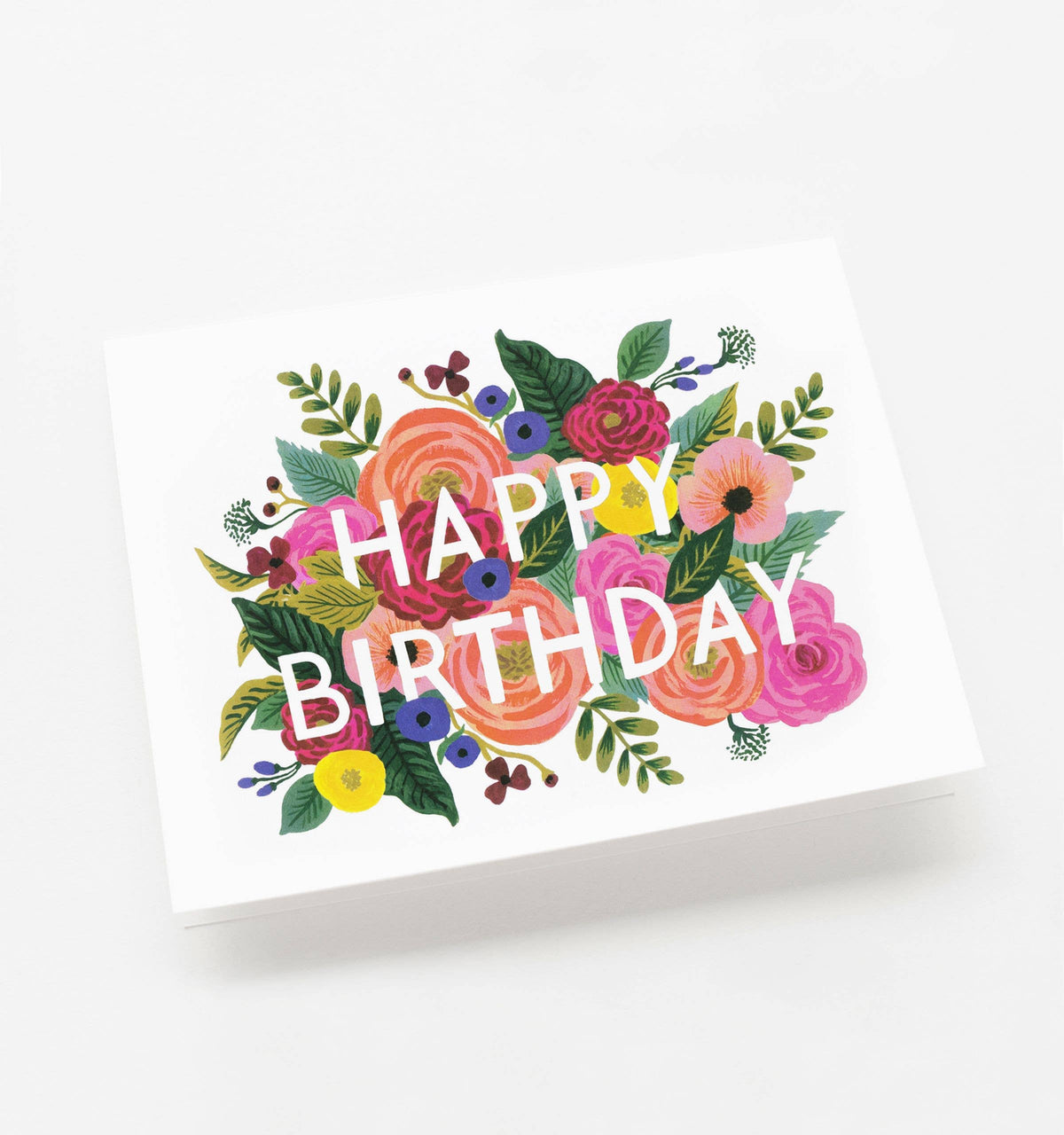 Rifle Paper Co. Juliet Rose birthday card, envelope detail