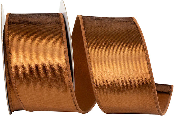 VELVET COLORS PLUSH DELUXE BACKED WIRED EDGE RIBBON