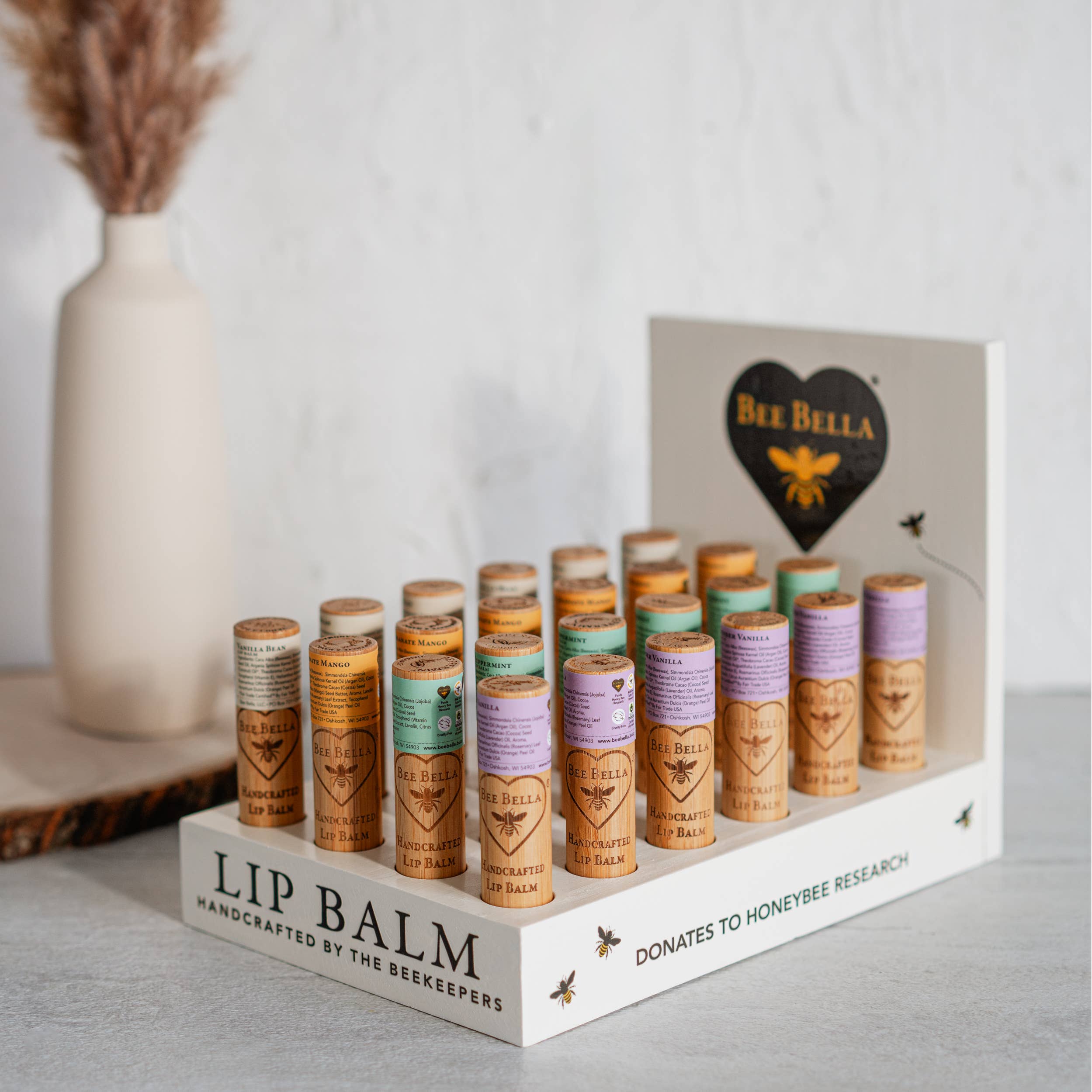 Lip Balm Table Top 24-tube Retail Display (Not Filled)