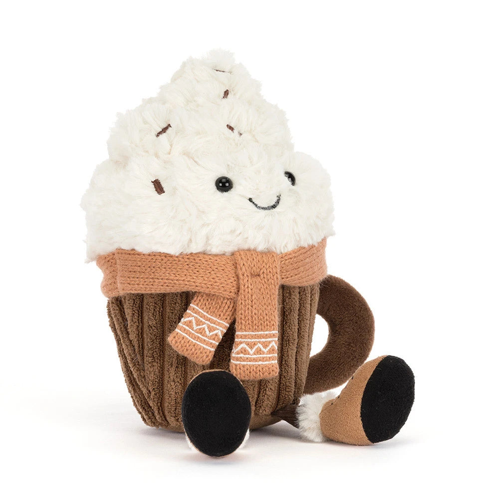JELLYCAT: Amuseables Scarffles Hot Chocolate