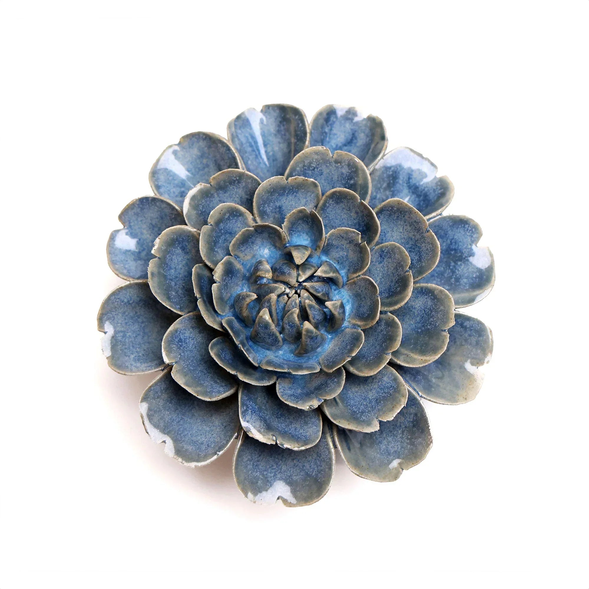 Japan Ceramic Flower Blue Cosmos