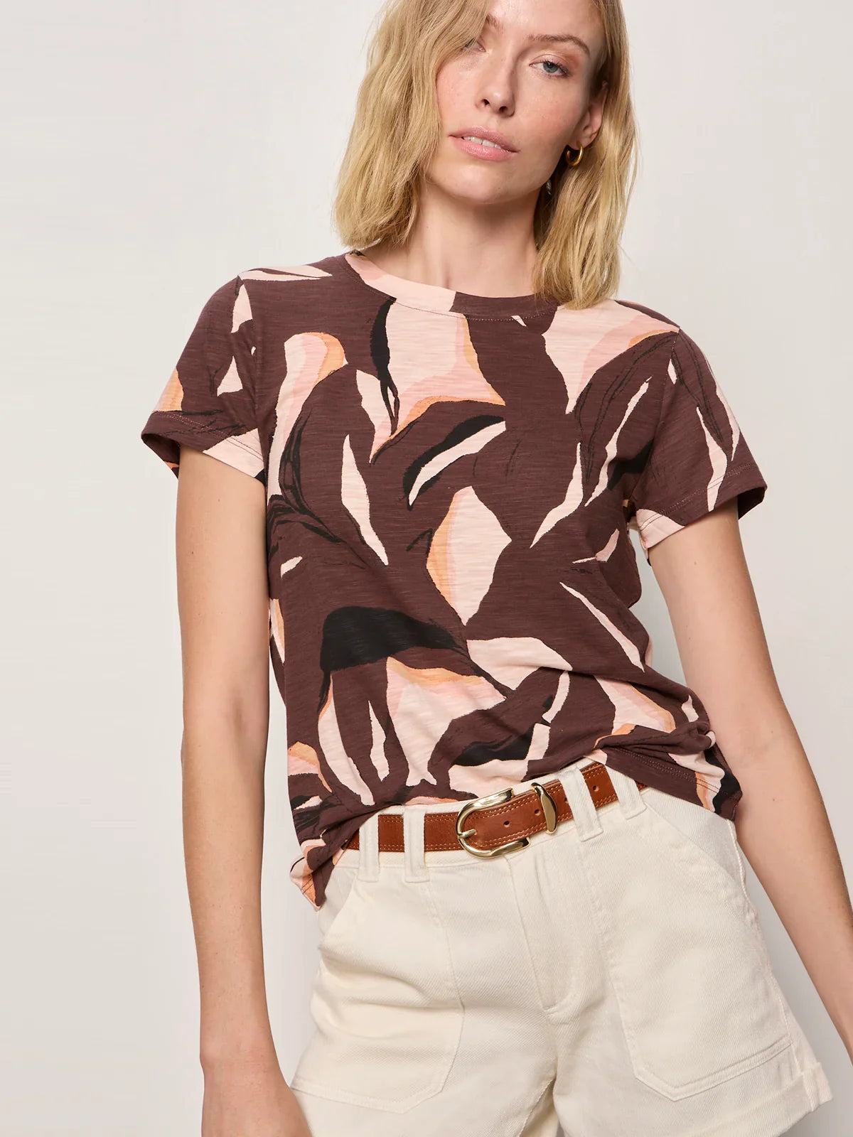 Sanctuary The Perfect Tee, desertscape color, front view