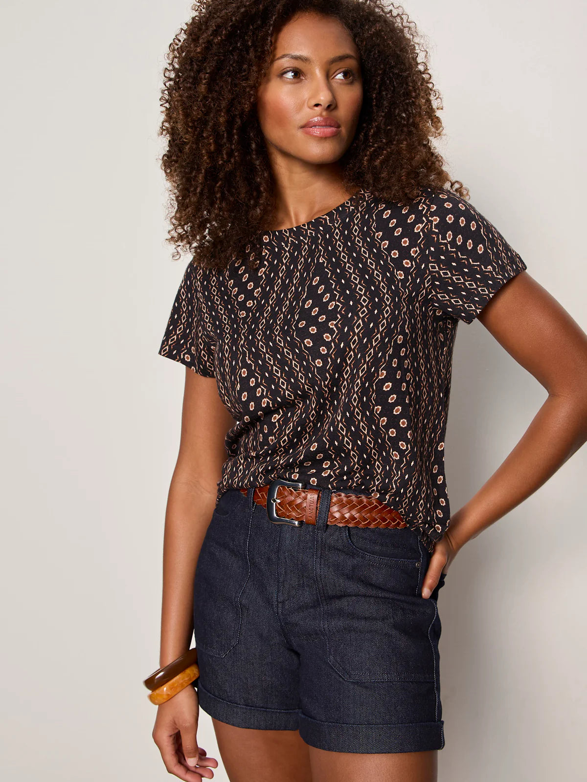 Charisma Dolman Mesh Tee, Rhythmic