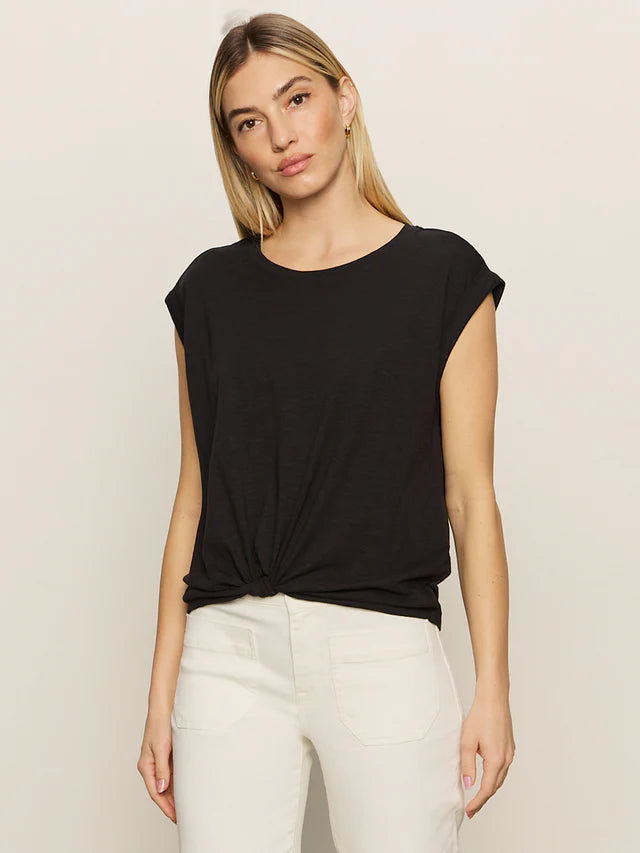 Knotted Muscle Tee, Black
