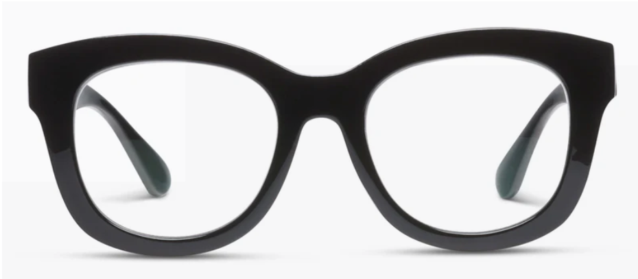 Center Stage Focus Reading Glasses, Black