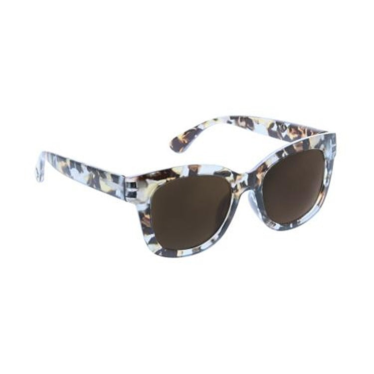 Center Stage Polarized Sunglasses, Blue Quartz