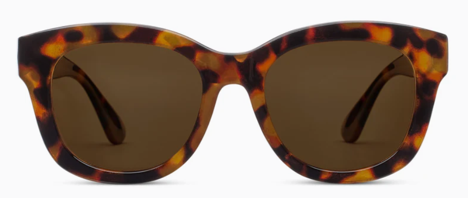 Center Stage Polarized Sunglasses, Tortoise