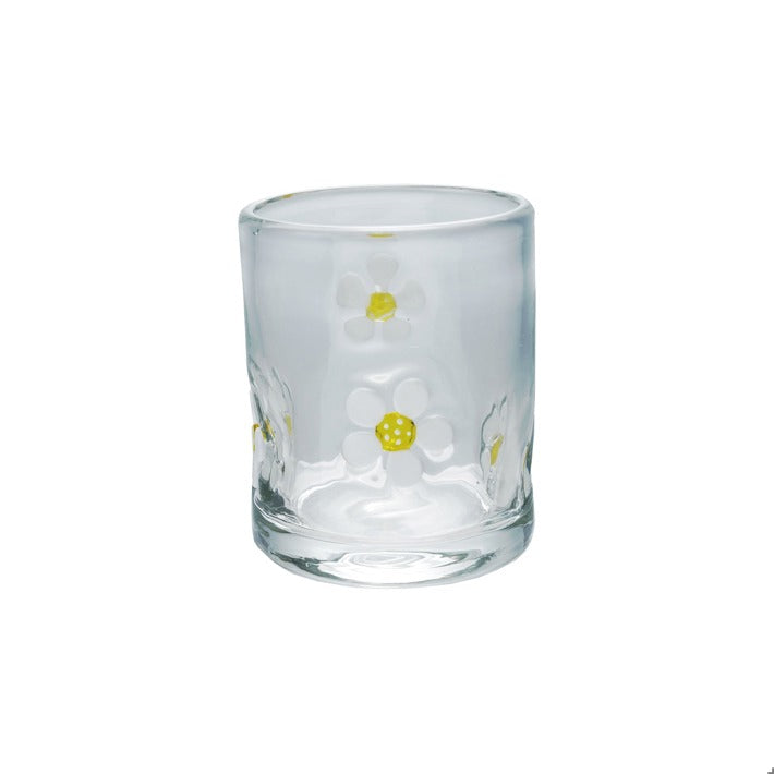 Daisy Drinking Glass, 10 oz