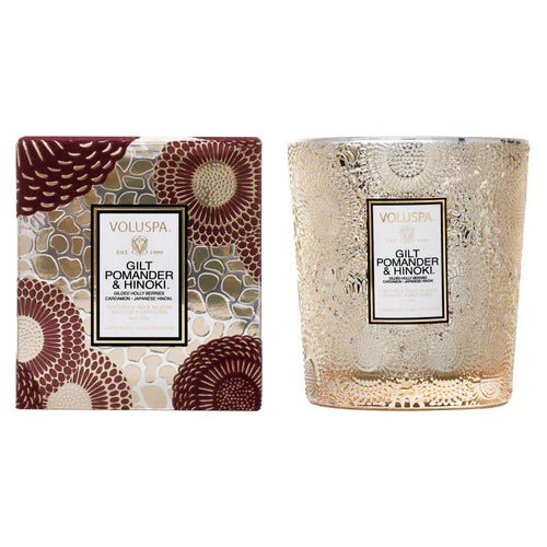 Gilt Pomander Classic Candle, 9 oz