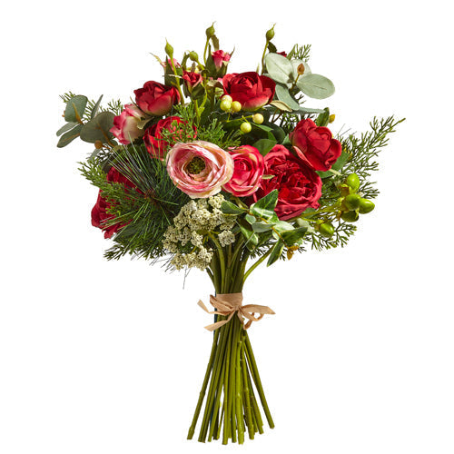 18" Christmas Floral Bouquet
