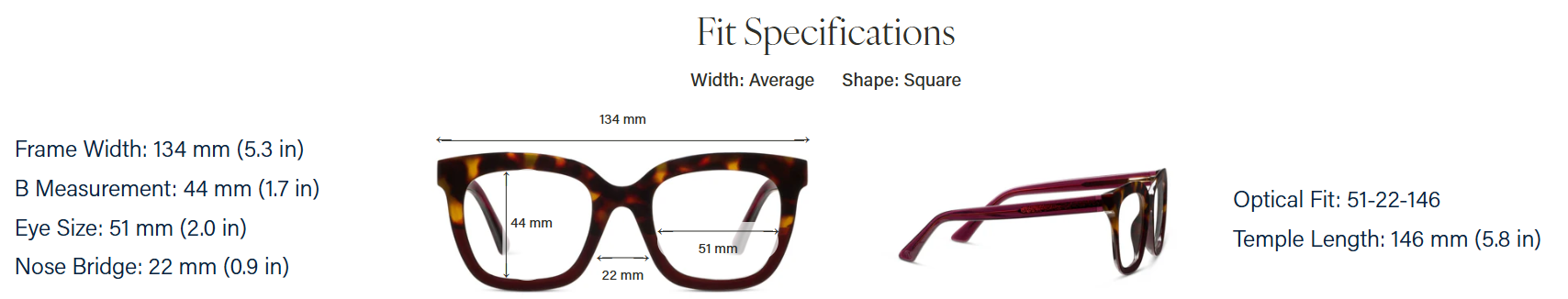 Fanfare Reading Glasses, Tortoise Cherry