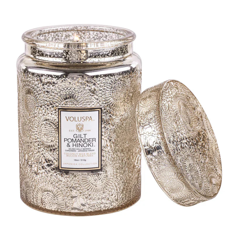 Gilt Pomander 18oz Large Jar