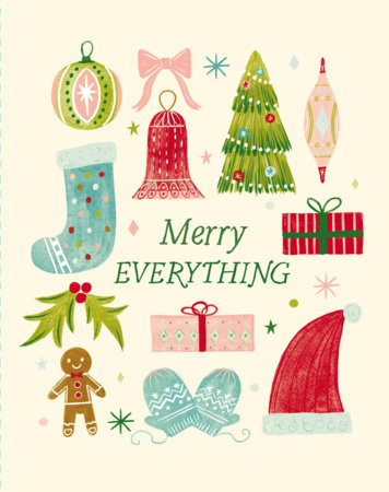Compendium Merry Everything holiday greeting card