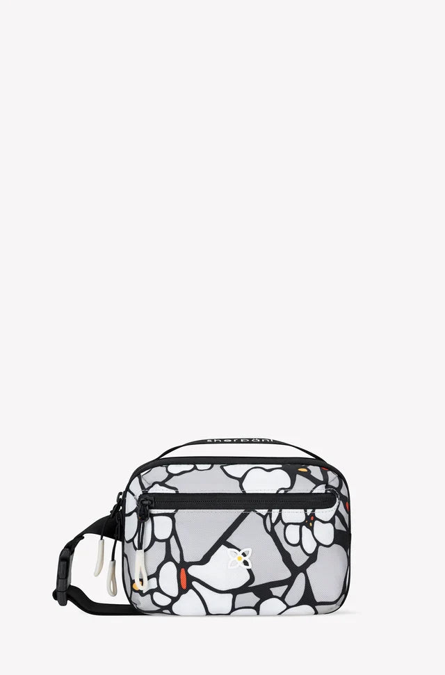 Sherpani Hyk hip pack, magnolia print, front view