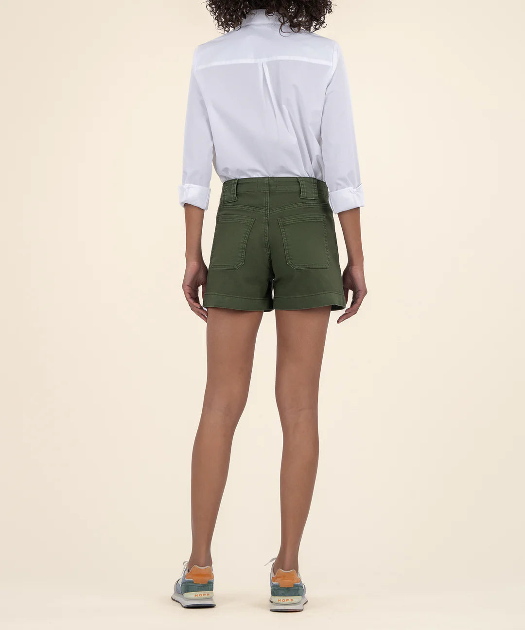 Jane High Rise Short, Olive