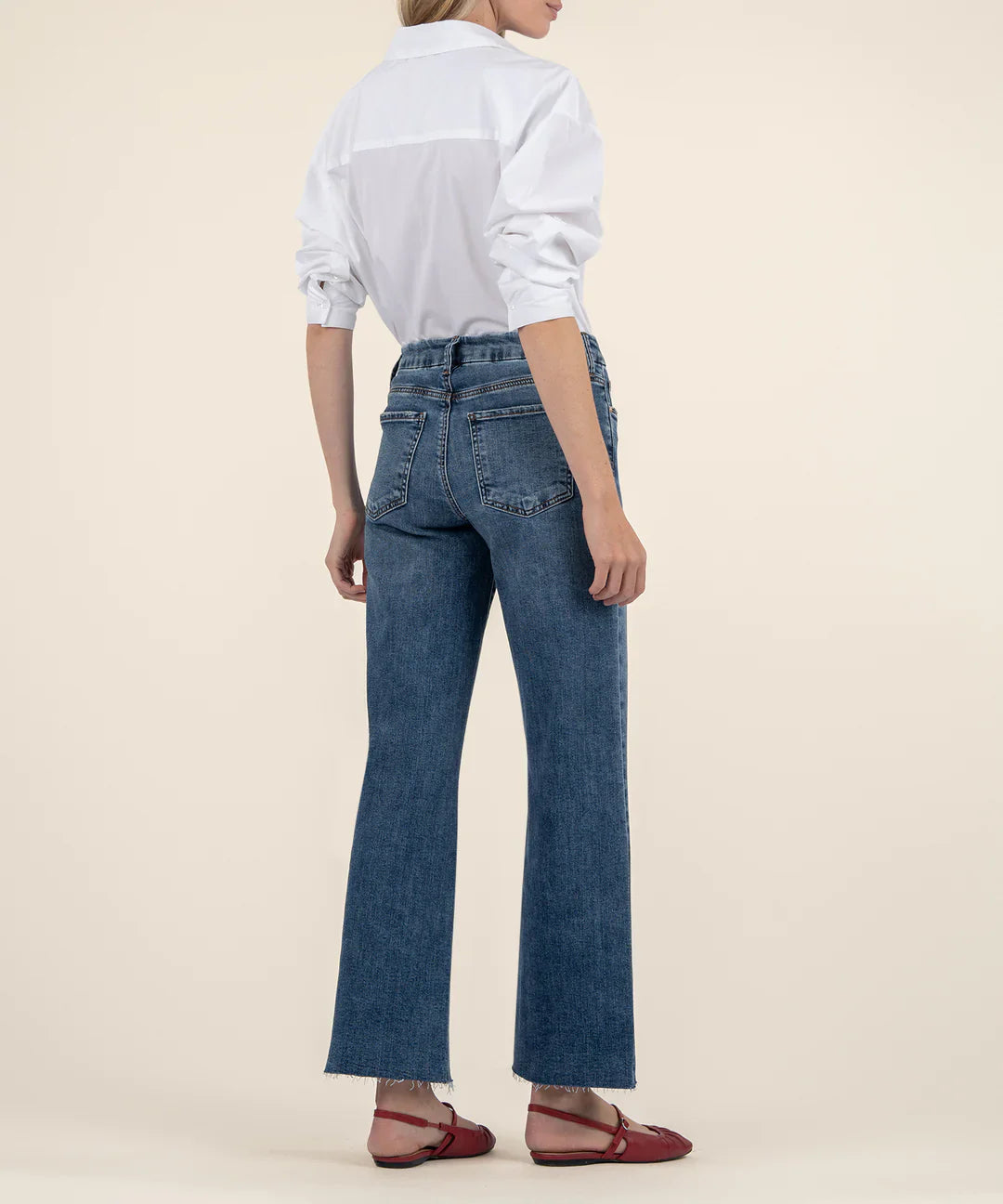 Meg High Rise Wide Leg, Medium Wash