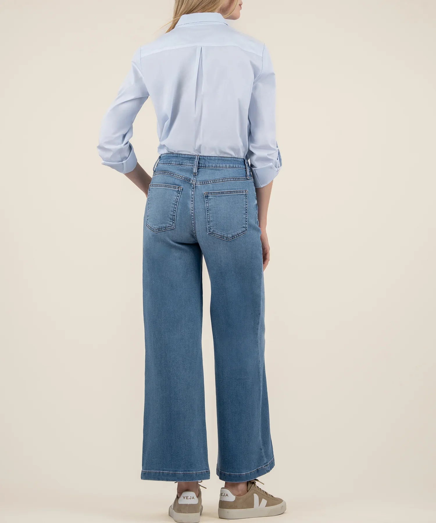 Meg High Rise Wide Leg, Lightining