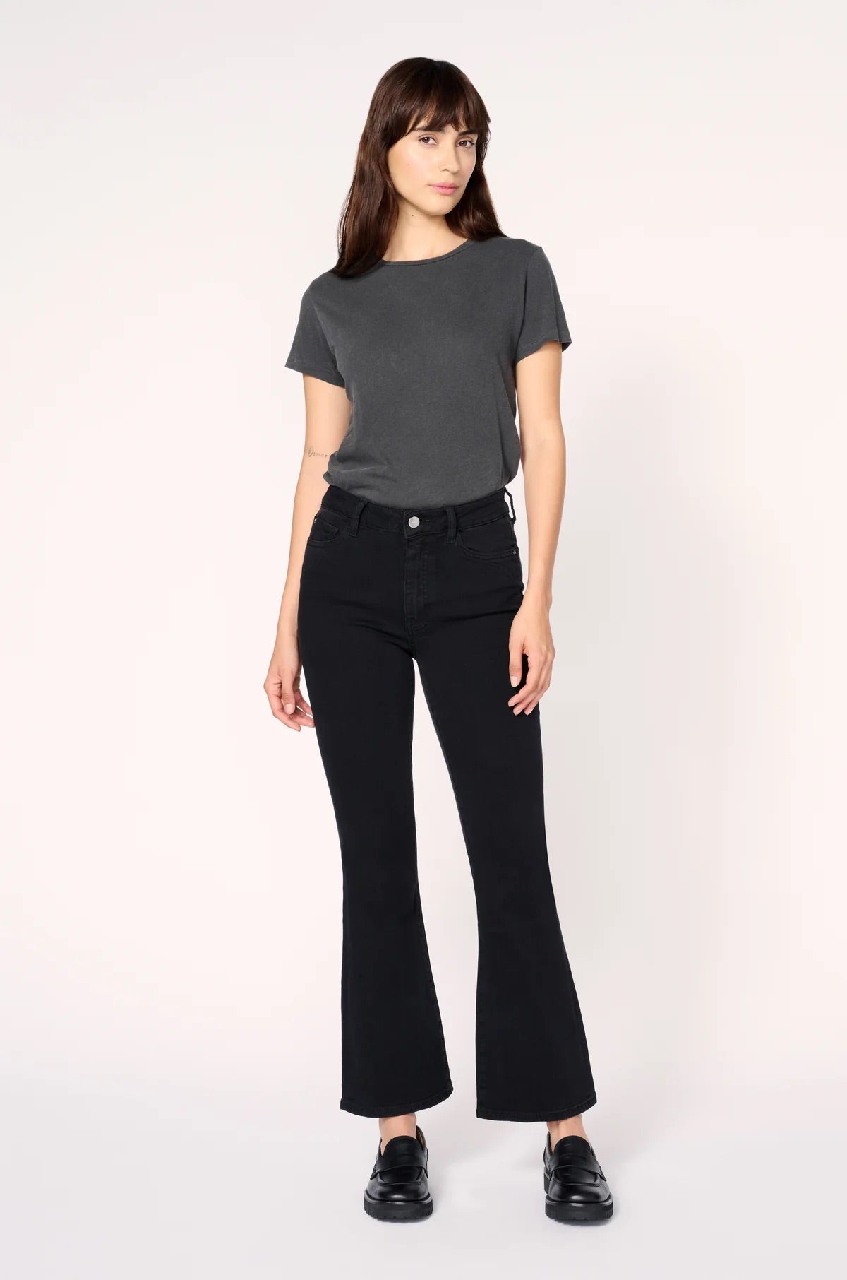 NAO- High Rise Bootcut Jeans, 2 washes