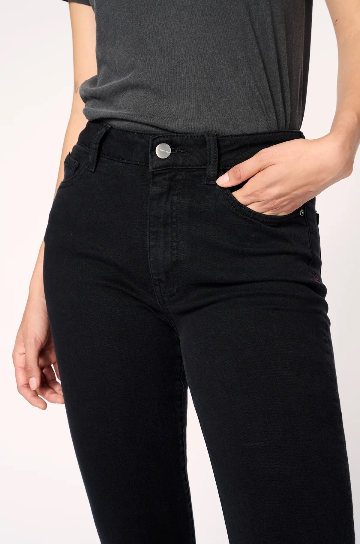 NAO- High Rise Bootcut Jeans, 2 washes