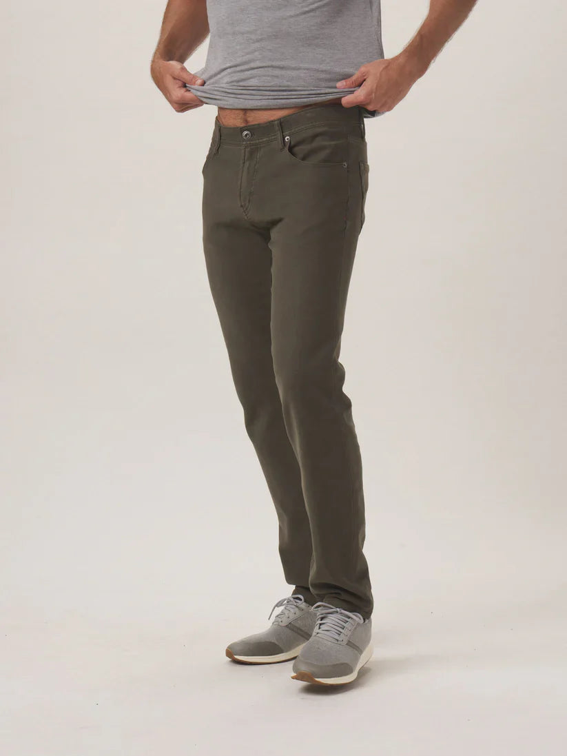 Comfort Terry Pant, Olive
