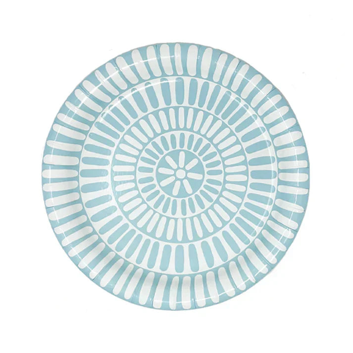 10" Light Blue Paper Plates
