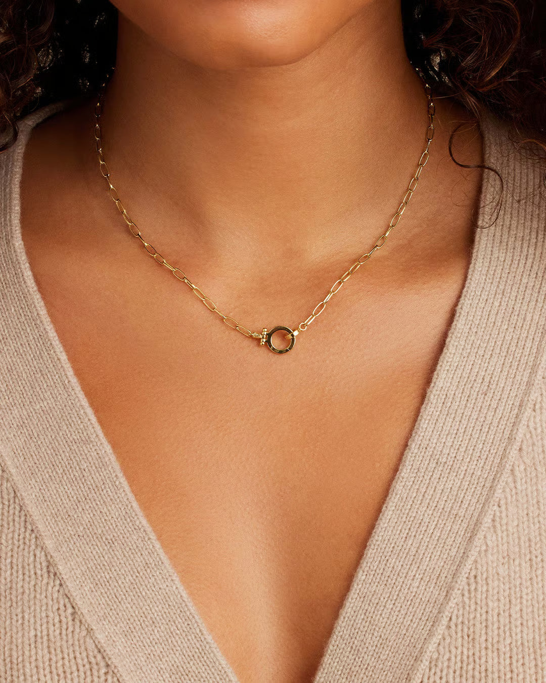 Parker Mini Necklace, available in Silver or Gold