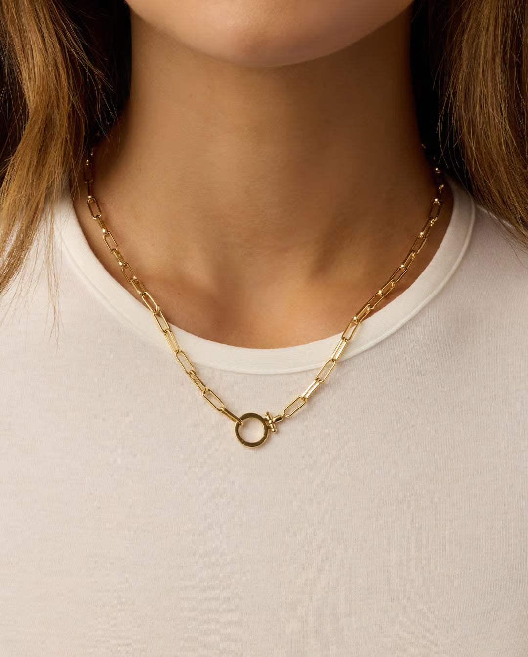 18" Parker Necklace, available in Silver or Gold