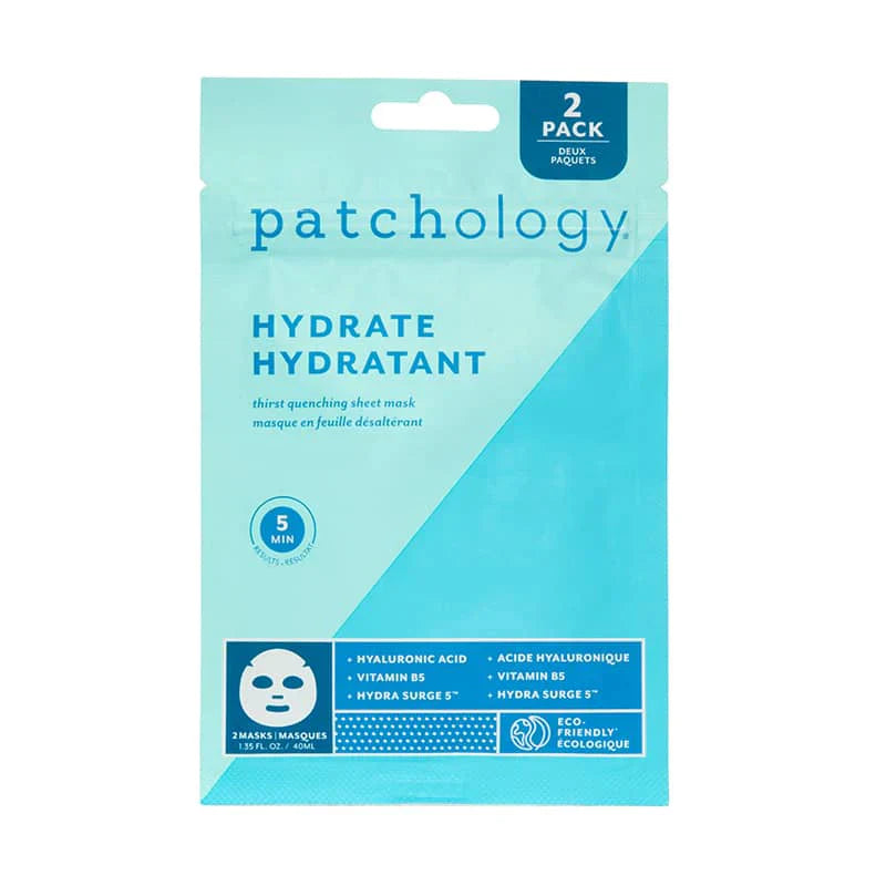 patchology Hydrate Masks - 2 pack
