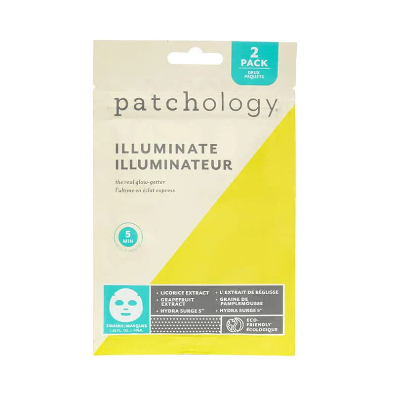 patchology Illuminate Masks - 2 pack