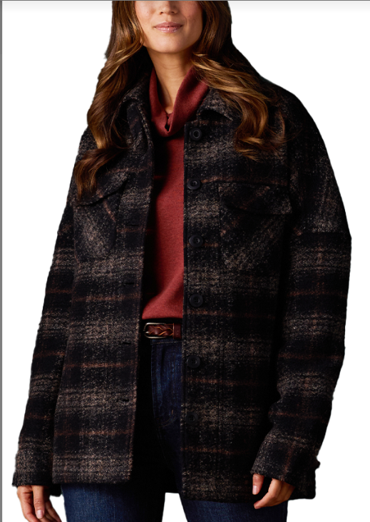 Logan Lodge Jacket, Shadow Plaid