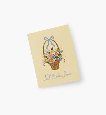 Feel Better Basket Card