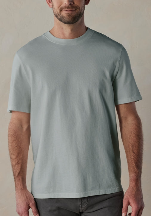 Men's Lennox Jersey Relaxed Tee, Misty Harbor