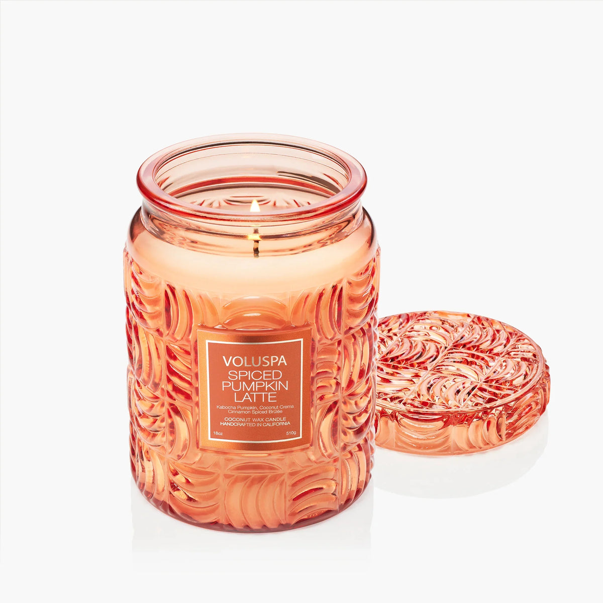Voluspa Spiced Pumpkin Latte candle, alternate view