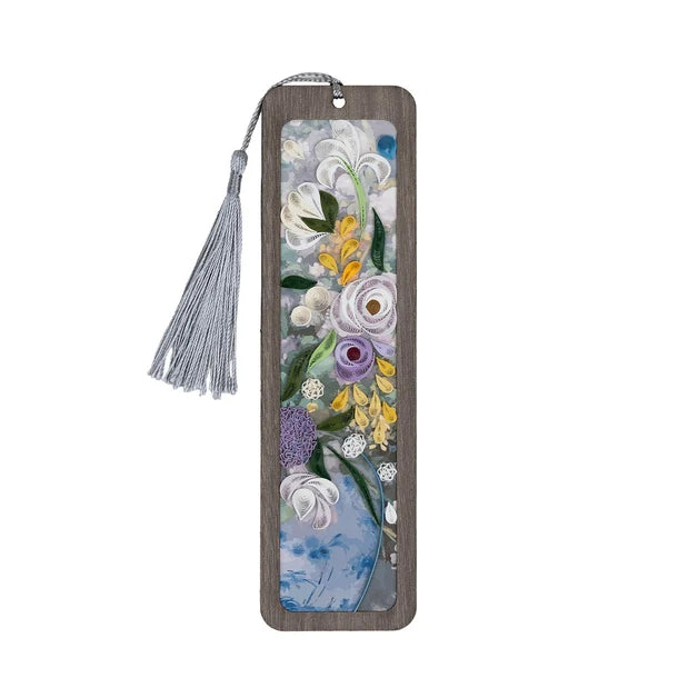 Spring Bouquet Quilling Art Bookmark | Renoir