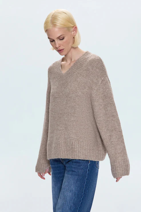 Talia Sweater, Taupe
