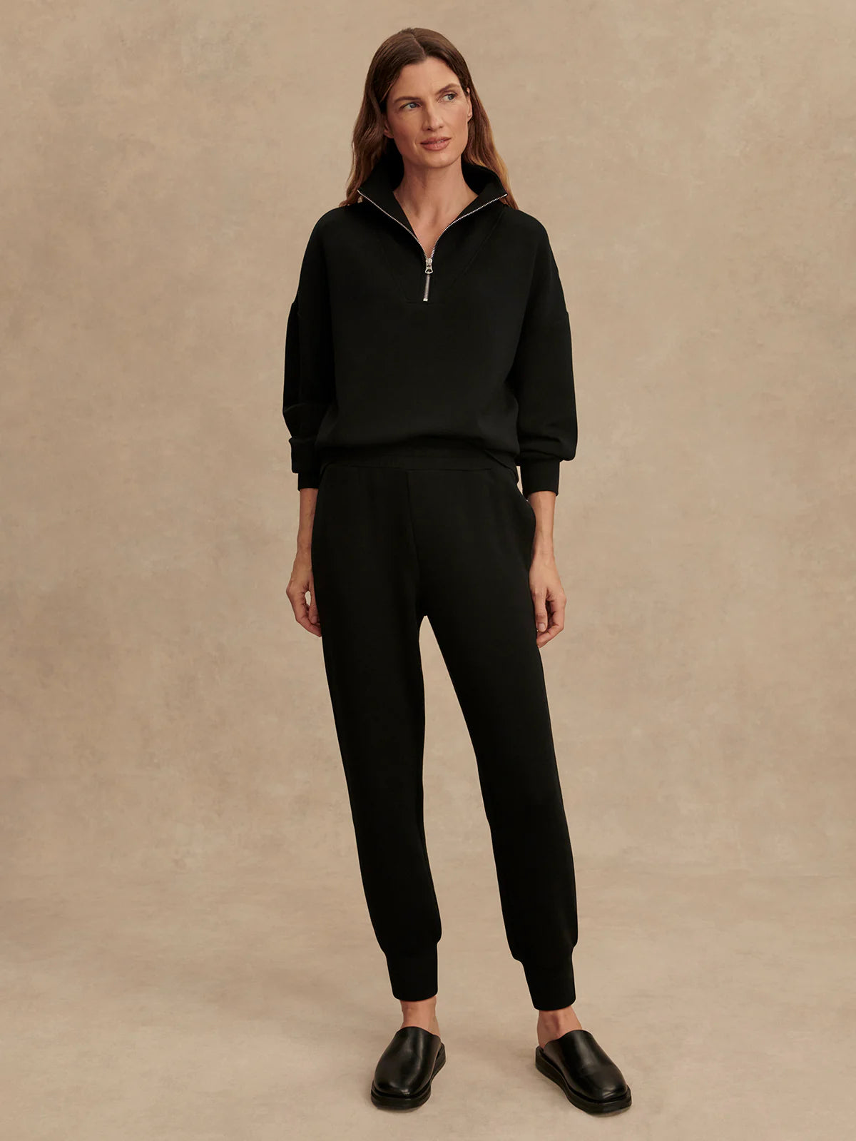 The Slim Cuff Pant 27.5", Black