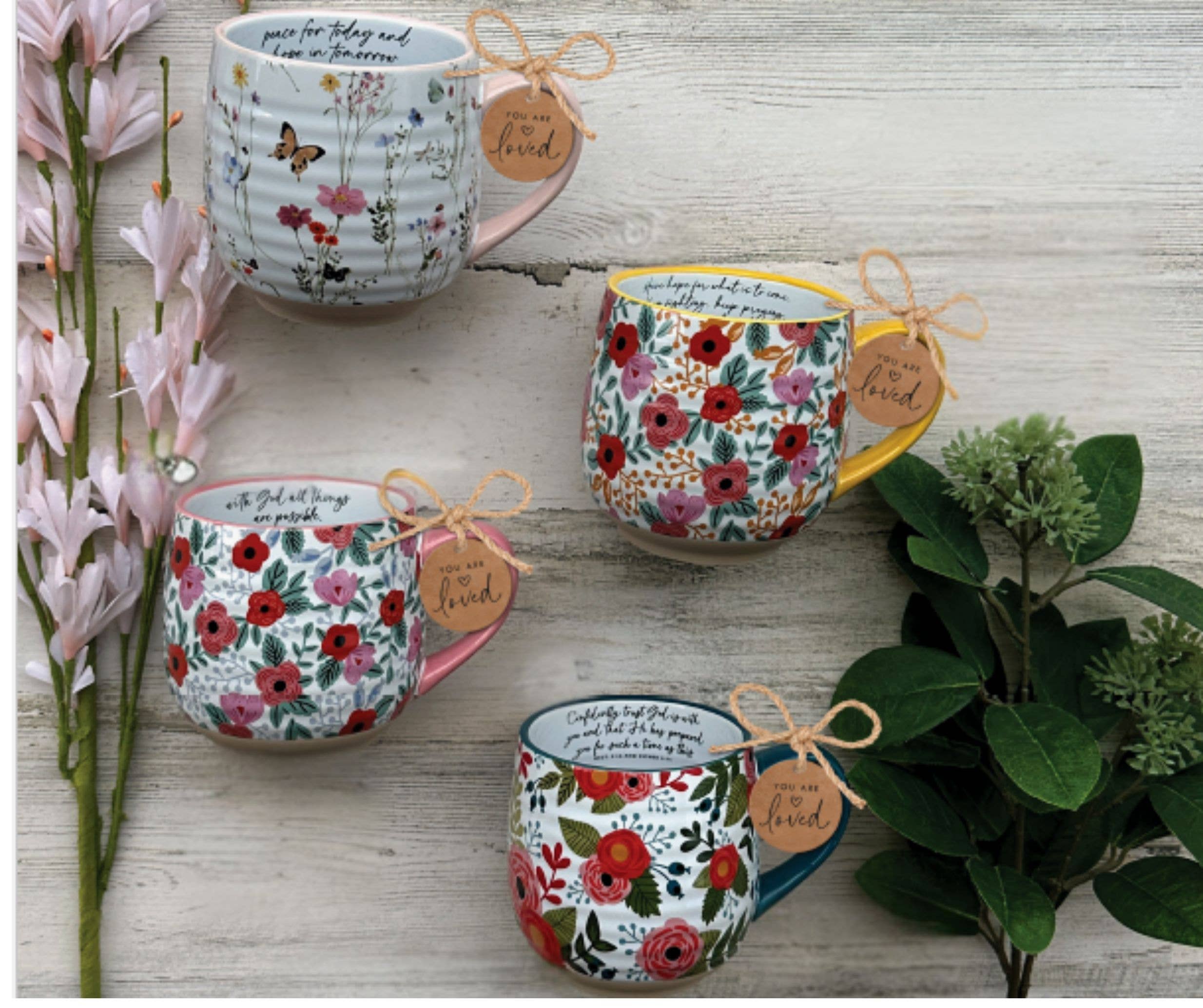 Blooming Joy With God Coffee Mug