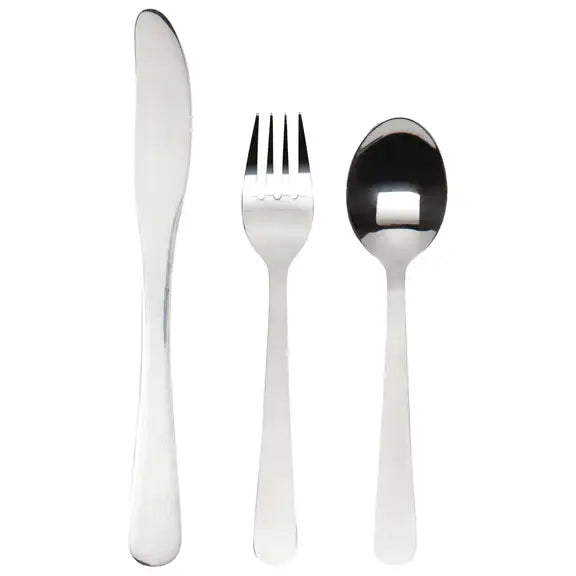 Danica Heirloom Forage and Gather cutlery set, blue, detail view