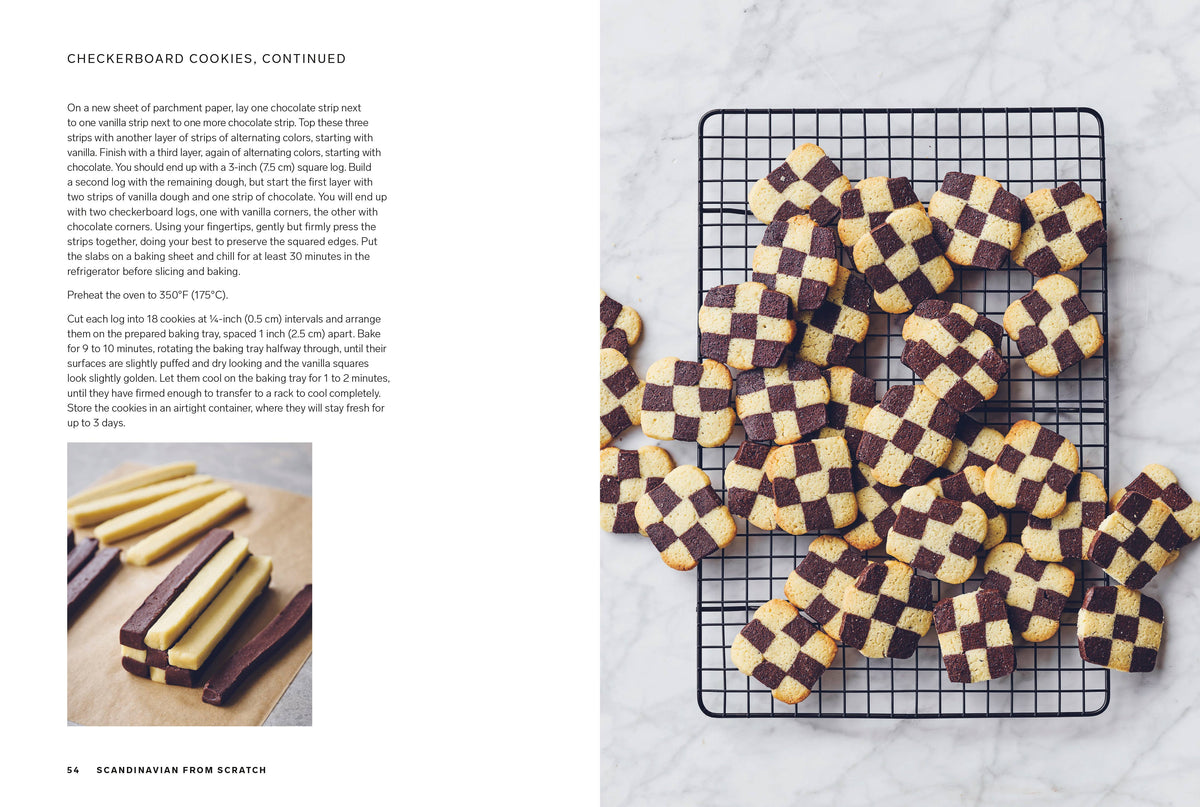 Scandinavian from Scratch cookbook, interior photo