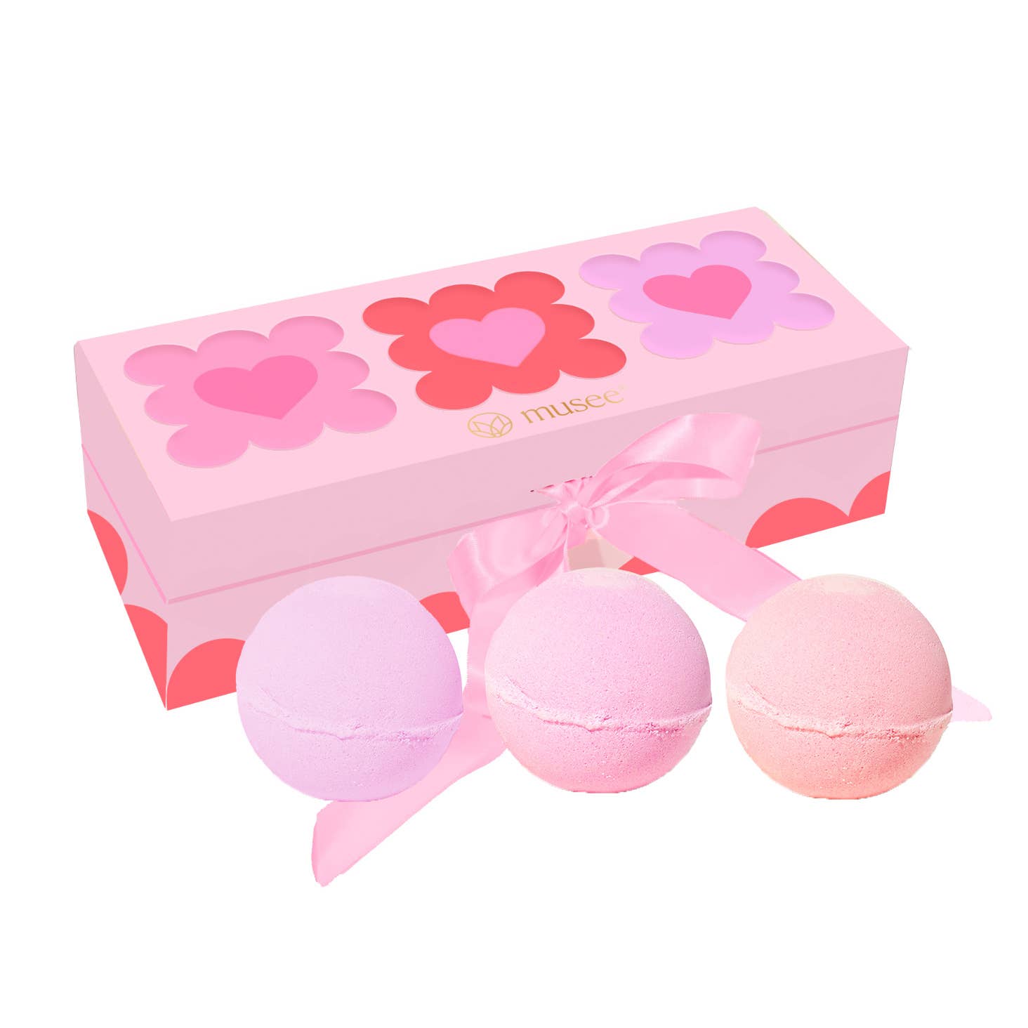 Hearts Three Bath Balm Set