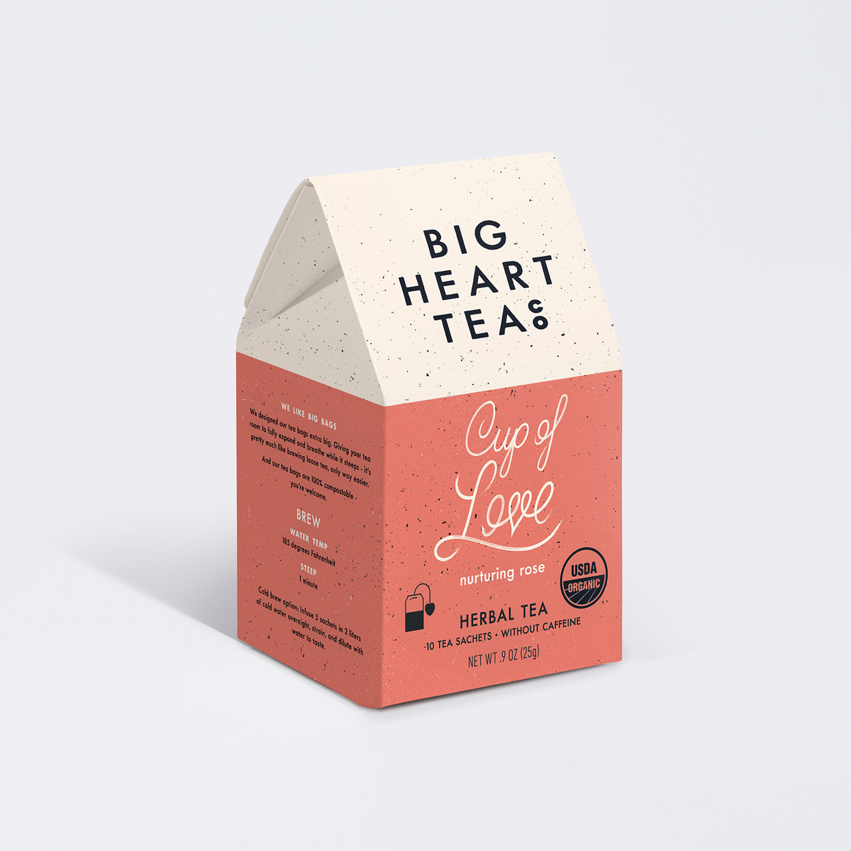 Big Heart Tea Co. Cup of Love tea bags, 10 count