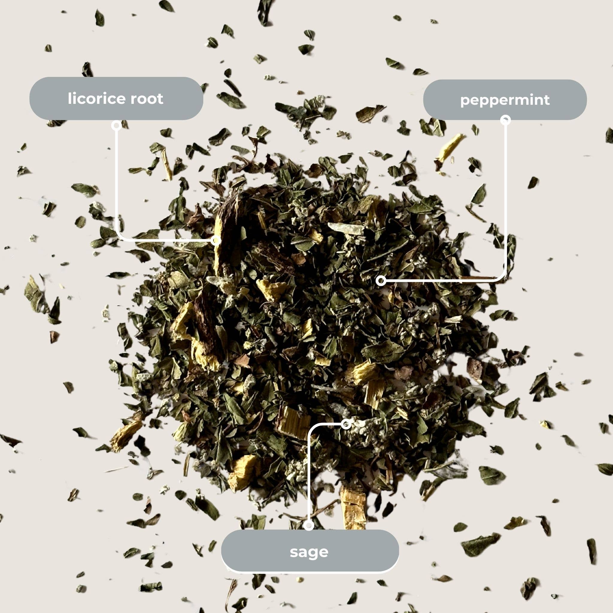 Calming Tea Herbal Rest Mini Tea Tube Gift (5 tea bags)