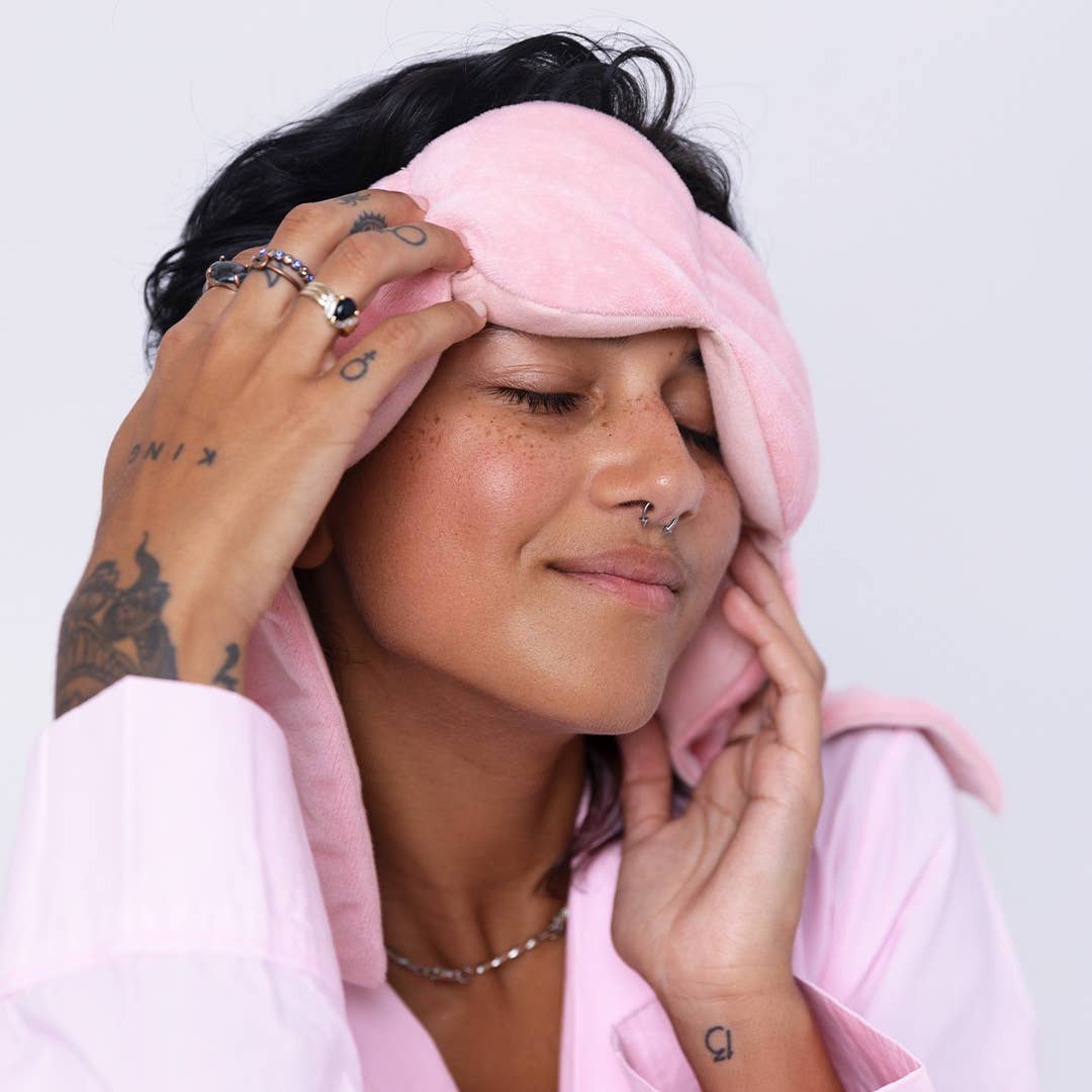 nodpod blush weighted sleep eye mask
