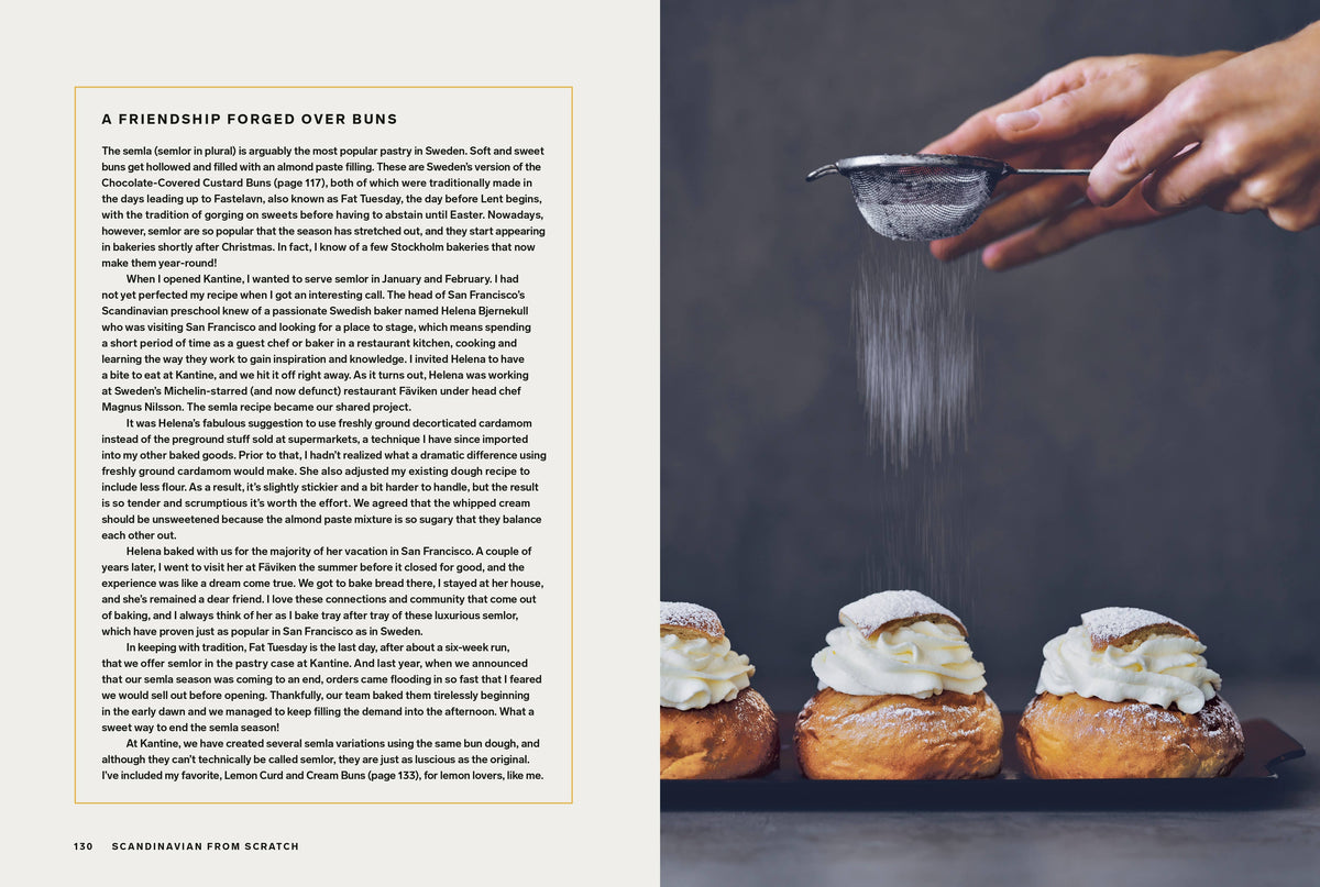 Scandinavian from Scratch cookbook, interior photo