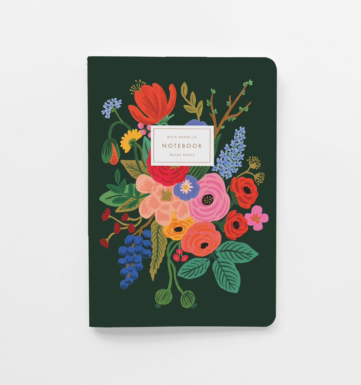 Rifle Paper Co. Garden Party notebooks, binding detail