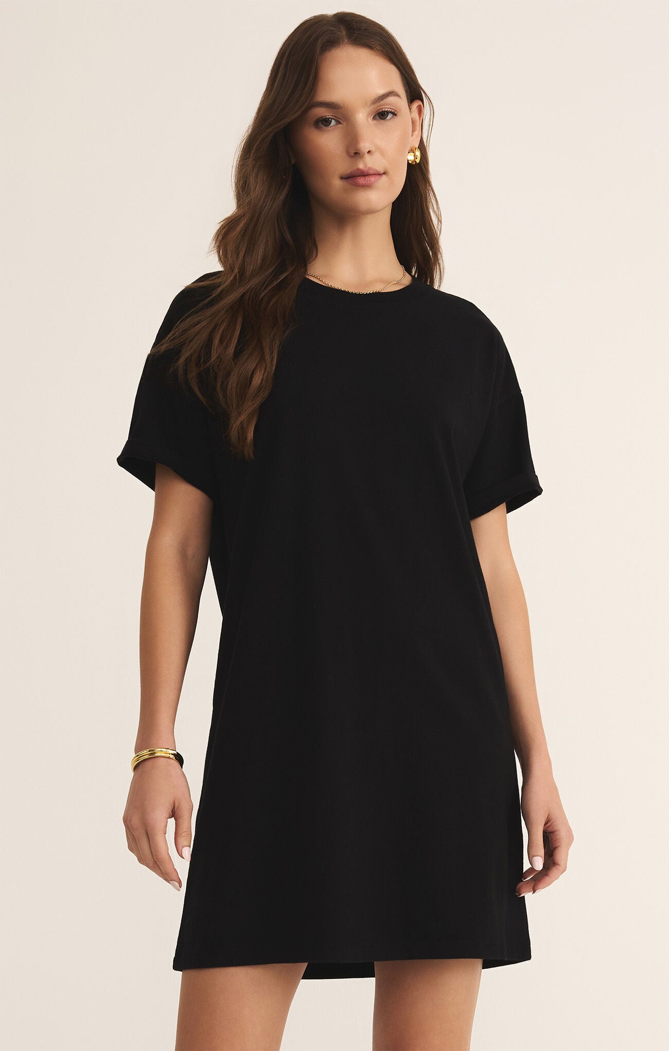 Sway Mini Dress, Black