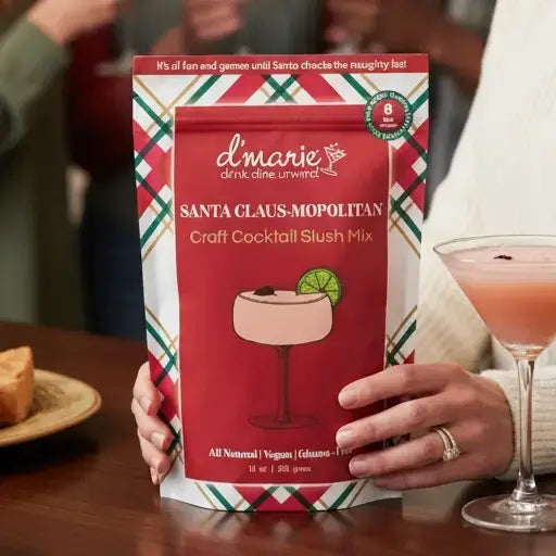 d'marie inc. Santa Clausmopolitan cocktail, tester size
